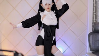 Biarawati berambut putih Ding Ding Dong