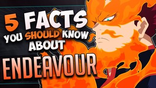5 Facts About Endeavour/Enji Todoroki - My Hero Academia/Boku no Hero Academia