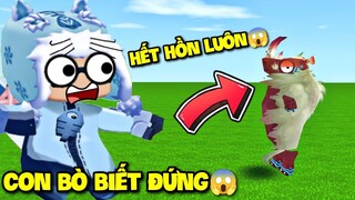 CON BÒ BIẾT ĐỨNG BẰNG 2 CHÂN MEOWPEO HẾT HỒN VỚI CON BÒ ĐỘT BIẾN TRONG MINI WORLD