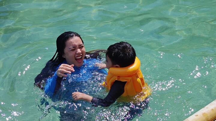 swimming with tita diane