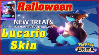 Pokémon UNITE: Lucario Skin Halloween - Pokemon Khí Công Mạnh Và Bá Đạo