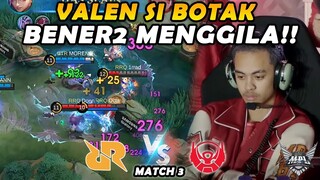 MATCH PENENTUAN ANTARA ROBOT DAN RAJA!! MORENO VALEN BENER2 GA NGOTAK!! - RRQ VS BTR MATCH 3