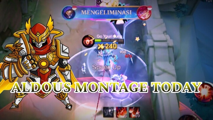 ALDOUS MONTAGE TODAY