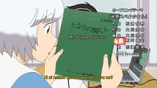 My Neighbor  Seki Kun episode 4 English sub