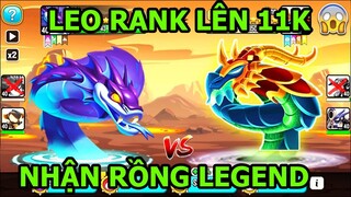 LEO RANK MASTER ICE 11K NHẬN RỒNG LEGEND XỊN XÒ - Dragon City Top Game Android Ios