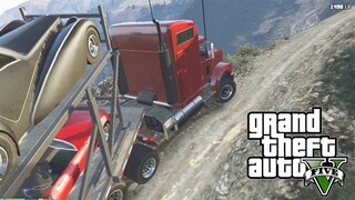 NGAKAK | Cobain Truk Mendaki Gunung Di GTA 5