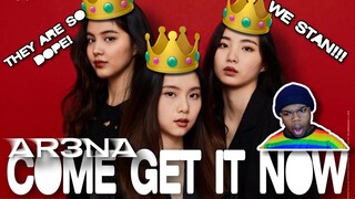 I AM LIVING!!! NEW FAN ALERT! | #AR3NA​ #COMEGETITNOW​ | OFFICIAL MV REACTION