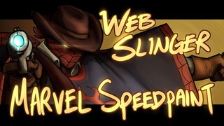 Web Slinger - Marvel Speedpaint (Wild West Spider-Man)