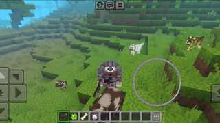 Minecraft Green Wolves Preview