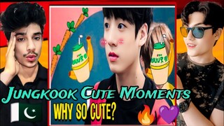 JUNGKOOK Childish And Funny Moments Reaction 💜😍 | Jungkook Tiktok Reaction | #jungkook #reaction