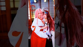 Shuna and Luluca Epic Seven 😍 Tensei Shitara Slime Datta Ken Cosplay #shorts