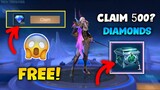 CLAIM YOUR 500 DIAMONDS IN THIS NEW EVENT! " FREE " | Mobile Legends 2020