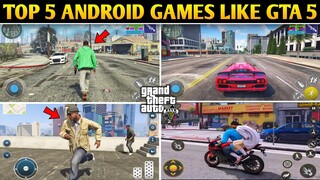 Top 5 Best Game Like GTA 5 New Game on Android Game (With All Games Link)