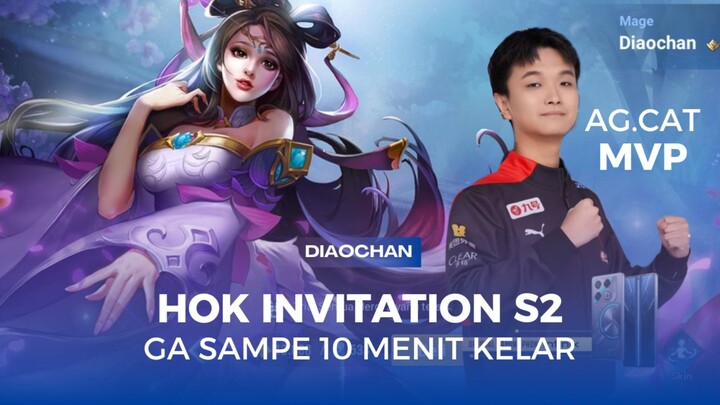 HOK INVITATION S2 | DIAOCHAN GA SAMPE 10 MENIT KELAR