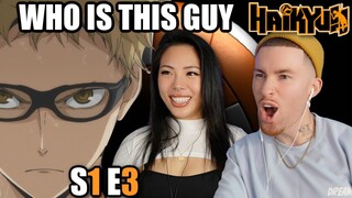 Do We Like Him? 🤔 | Haikyuu!! Reaction S1 Ep 3