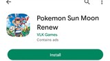 Finally! Brand Renew Pokémon Game play On Mobile Pokemon Sun Moon