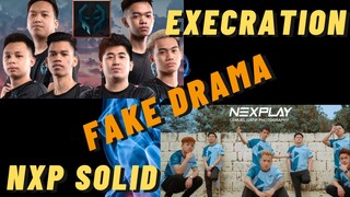 NXP SOLID AT EXECRATION FAKE DRAMA LANG?