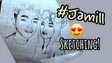 JAMILL - Drinawing ko!! (Tips on How to Sketch a Face)