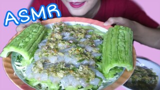 ASMR RAW SHRIMPS +SPICY SAUCE /กุ้งแช่น้ำปลา น้ำจิ้มแซ่บ No Talking