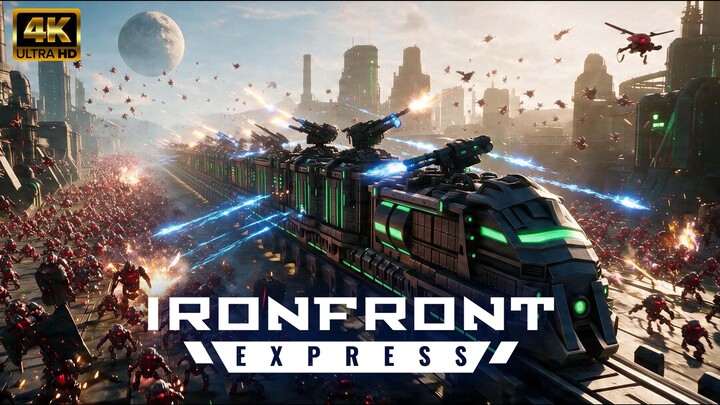 An addicting cyberpunk murder train roguelike tower defense - Ironfront Express | Epic Settings