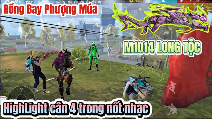 [Free Fire] M1014 LONG TỘC Cân 4 Trong Một Nốt Nhạc, Kỹ Năng Tư Duy, Di Chuyển Thông Minh Của ĐKHANG