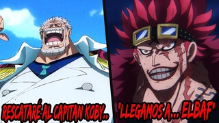 ONE PIECE 1071 | *ODA ES DIOS* El Héroe GARP Entra Acción | KID Llega a ELBAF | ZORO vs KAKU
