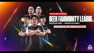 GEEK FAMMUNITY LEAGUE DIVISION 1 WEEK 2 DAY 3