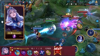 Lộ Na (露娜) - Nguyệt Nương / Top những vị tướng khó nhất tựa game Vương Giả Vinh Diệu.