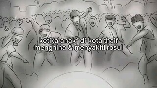 lihat la bertapa mulia nya akhlak nabi Muhammad SAW 😔