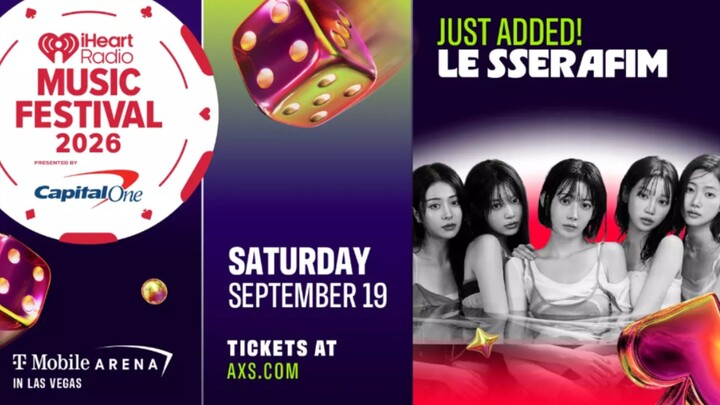 LE SSERAFIM Live at iHeartRadio Music Festival 2026