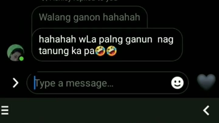 try ninyo sa ka chat ninyo😁😁