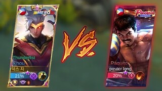 DAKZY CHOU MEET enemy with MANNY PACQUIAO SKIN! 😨🥊 ( I surrender )