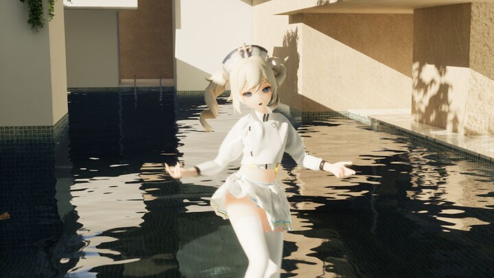 [Unreal 5/Cloth Solution/4k60fps] Peralatan meledak lagi ()_HIASOBI_Barbara