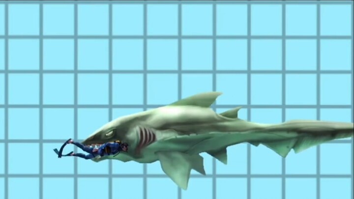 Hungry Shark Evolution full size comparison (2022 new version!)