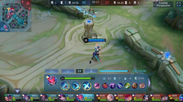 1st maniac in mlbb..using saber 😊