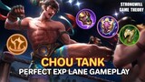 Finally! Tank Chou? // Top Globals Items Mistake // Mobile Legends