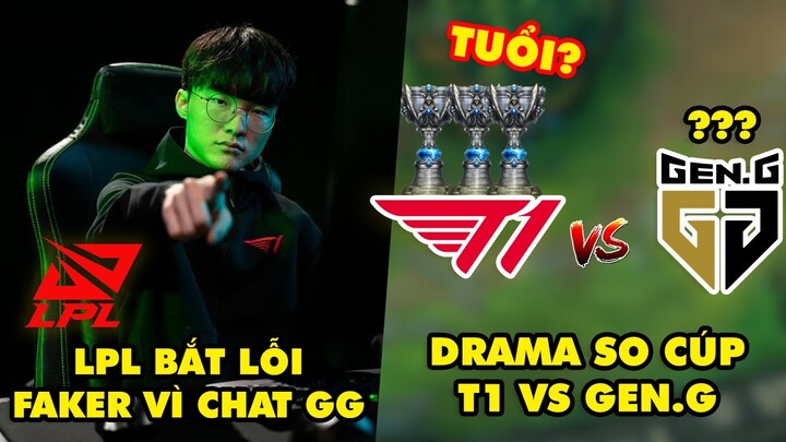 Update LMHT: Fan tranh cãi drama Gen.G so cúp CKTG với T1, Báo Trung bắt bẻ Faker vì viết "GG"