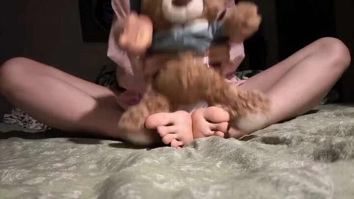 “What are you doing with your foot?”
