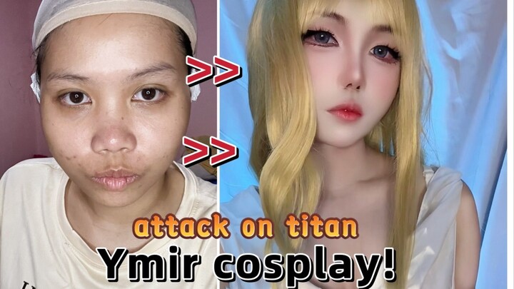 Ymir cosplay (Attack on titan)  แปลงโฉมจากผีสู่ไททันบรรพบุรุษยูมีร์สุดเซ็กซี่!#BiliBiliส่งท้ายปี2023