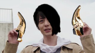 Blue Rose but Kamen Rider Build