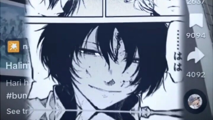 spoiler !! kalo beneran gw tandain Lo author ,dazai gw masa meninggoy