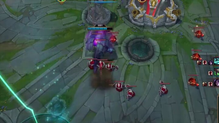 lol invisible defense tower BUG: can attract the Rift Herald and 3 Front Towers!