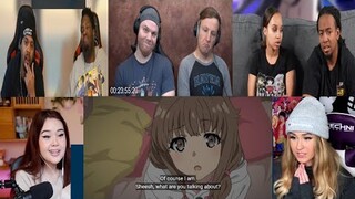 BUNNY GIRL SENPAI EPISODE 12 REACTION MASHUP!!