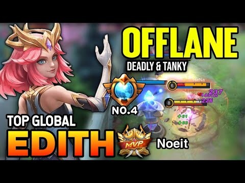 EDITH BEST BUILD 2022 | TOP GLOBAL EDITH GAMEPLAY | MOBILE LEGENDS ✓