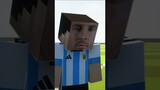 Crossbar Challenge with Sokir Characters ⚽ - Minecraft Animation #shorts
