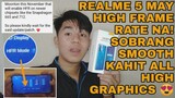 REALME 5 in Mobile legends MAY HIGH FRAME RATE NA! 😍 (GRABE SOBRANG SMOOTH😱👌)