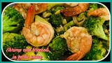 Shrimp and Broccoli in Garlic Sauce |Ghie’s Apron