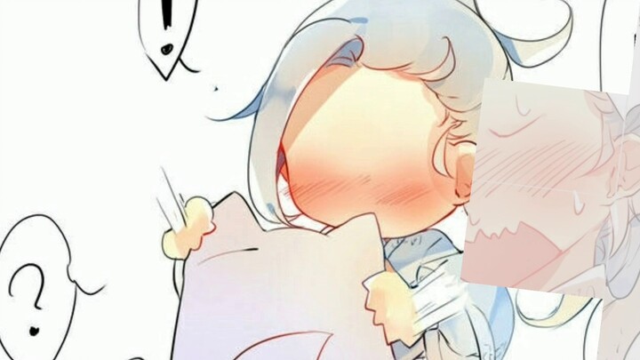 [Glory of the King/Xin Bai] His hands are faster than his brain and he is shy, so cute