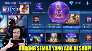 BORONG SEMUA YANG ADA DI SHOP! BAKAR DIAMOND DI ADVANCE SERVER! MOBILE LEGENDS