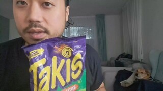ASMR Takis Crunchy Fajitas Chips (Eating Sounds)